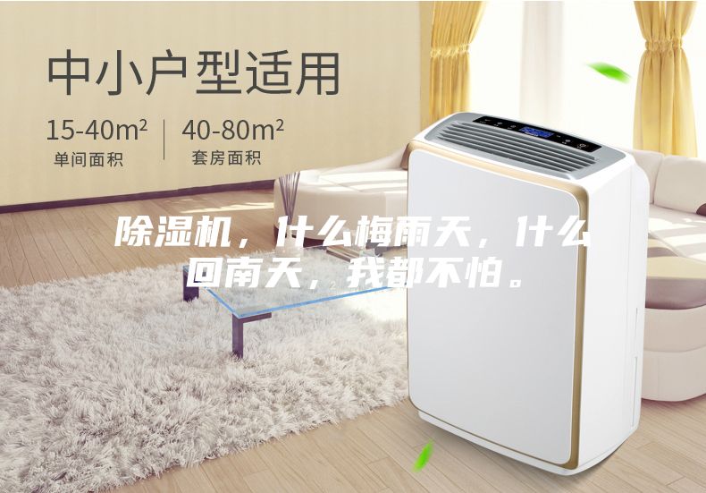除濕機，什么梅雨天，什么回南天，我都不怕。