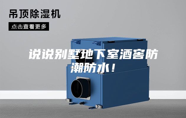 說(shuō)說(shuō)別墅地下室酒窖防潮防水！