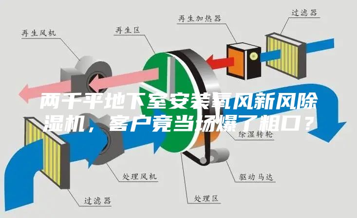 兩千平地下室安裝氧風新風除濕機，客戶竟當場爆了粗口？