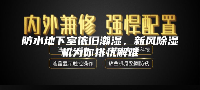 防水地下室依舊潮濕，新風除濕機為你排憂解難