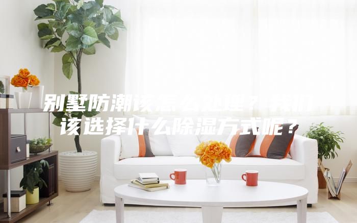 別墅防潮該怎么處理？我們?cè)撨x擇什么除濕方式呢？