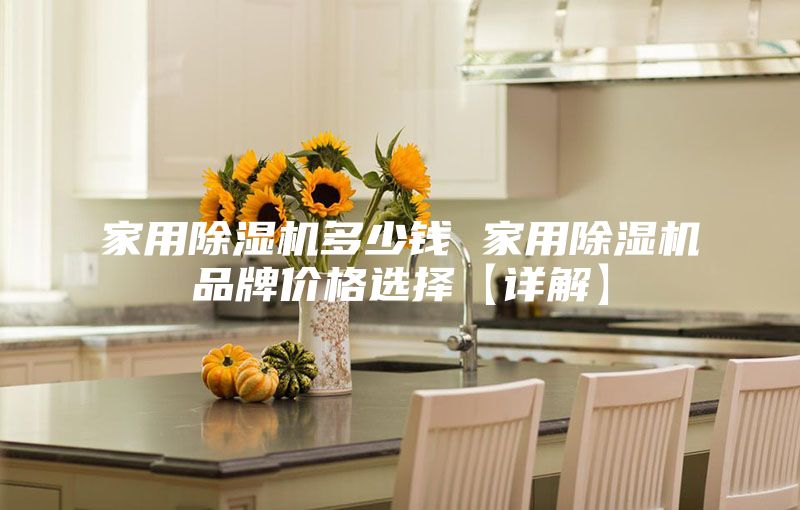 家用除濕機(jī)多少錢 家用除濕機(jī)品牌價格選擇【詳解】
