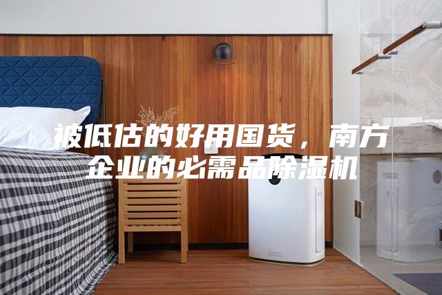 被低估的好用國貨，南方企業(yè)的必需品除濕機(jī)