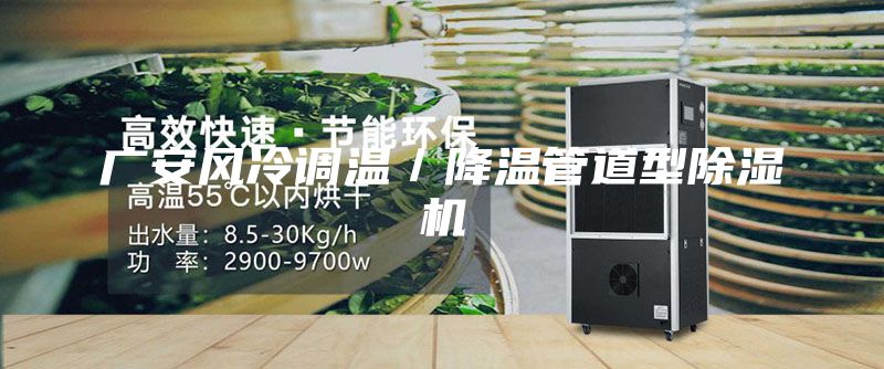 廣安風冷調溫／降溫管道型除濕機