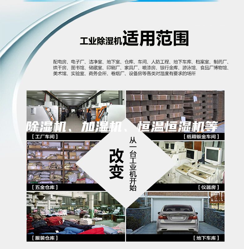 除濕機、加濕機、恒溫恒濕機等