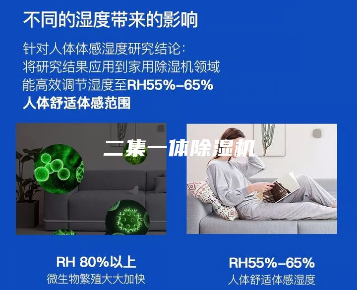 二集一體除濕機