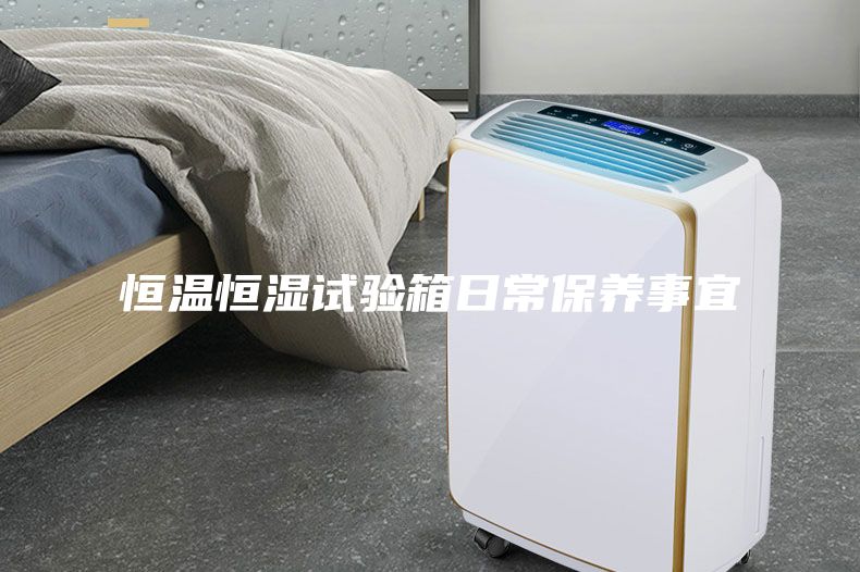 恒溫恒濕試驗箱日常保養事宜