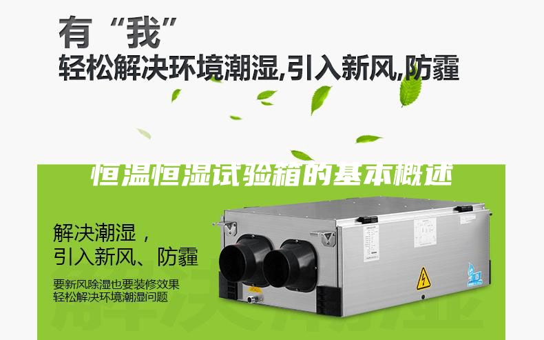 恒溫恒濕試驗箱的基本概述