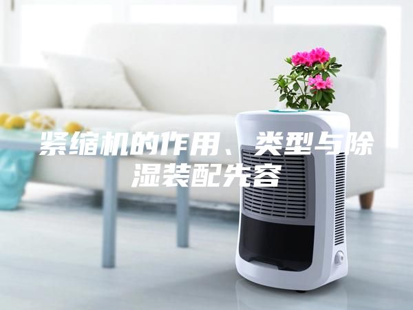 緊縮機的作用、類型與除濕裝配先容