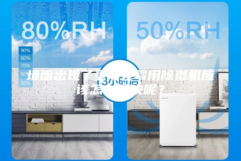 墻面出現了受潮發霉用除濕機應該怎么解決呢？