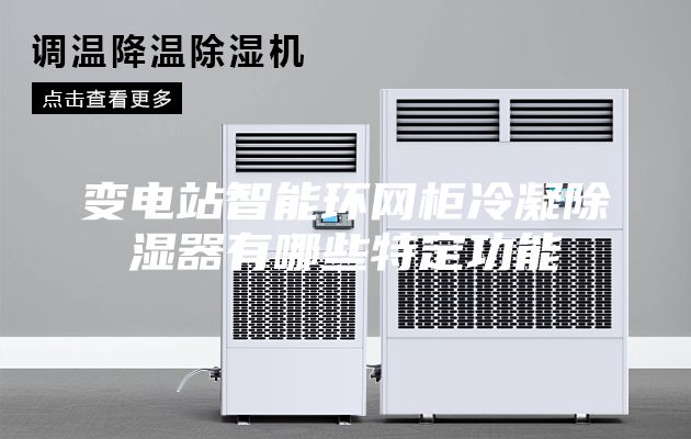 變電站智能環網柜冷凝除濕器有哪些特定功能