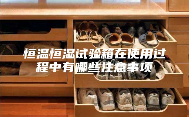 恒溫恒濕試驗(yàn)箱在使用過程中有哪些注意事項(xiàng)